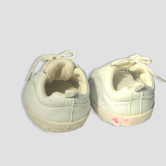 Vintage Build-A-Bear Collectible Sneakers Faux Leather Lace-Up Rubber White OS - Picture 3 of 9